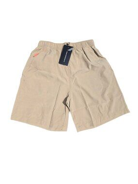 NWT | Khaki Beige Quick-Dry Utility Performance Shorts Small